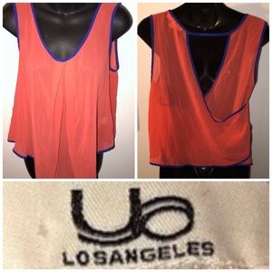 💚5/$25 Ya Los Angelos size L cross back sh…